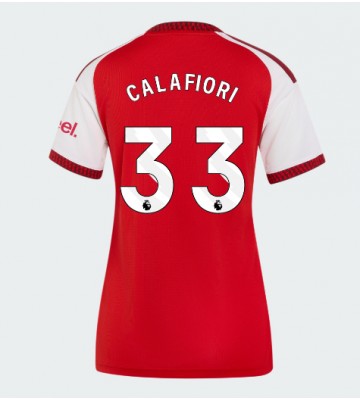 Arsenal Riccardo Calafiori #33 Replika Hemmatröja Damer 2026-27 Kortärmad